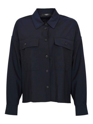 WEEKEND MAX MARA: カジュアルジャケット - カジュアルジャケット - ブルー