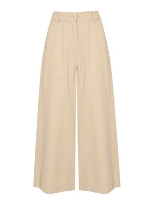 WEEKEND MAX MARA: Pantalones casual - Pantalón Casual - Beis