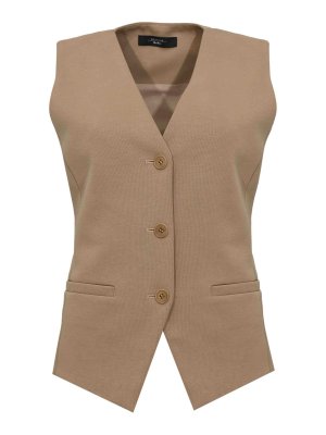 WEEKEND MAX MARA: Westen - Weste - Braun