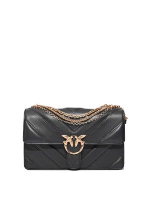 Pinko: Bolsos de hombro - Bolsa De Hombro - Gris