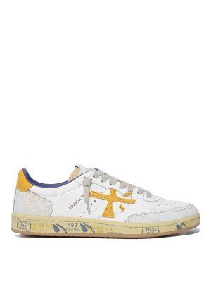 PREMIATA: trainers - Bskt Clay 8161 Sneakers In White Leather