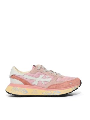 PREMIATA: sneakers - Sneakers Lauryn 8179 In Pelle E Tessuto