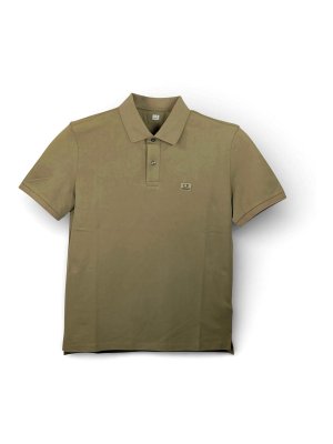 C.P. COMPANY: polo shirts - Green  Polo