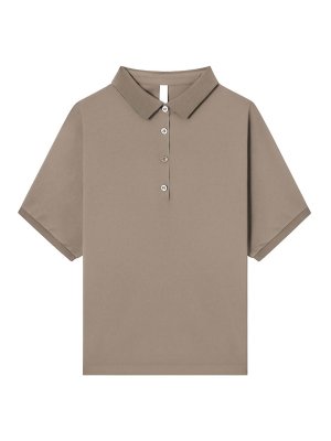 DUNO: Poloshirts - Poloshirt - Beige