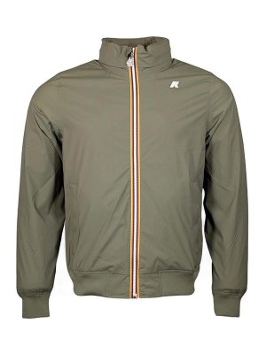 K-WAY: knee length coats - Green jacket