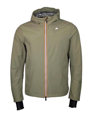 K-WAY: knee length coats - Green jacket