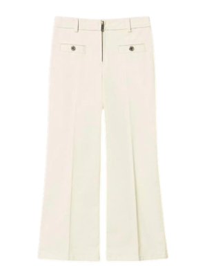 TWINSET: casual trousers - White Pants