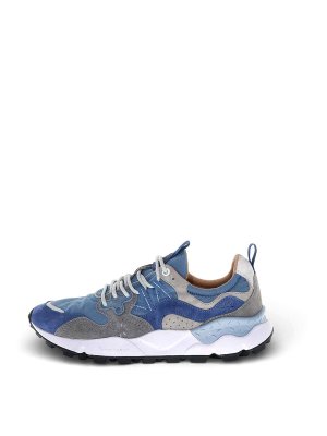 FLOWER MOUNTAIN: Zapatillas - Zapatillas - Denim