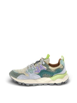 FLOWER MOUNTAIN: trainers - Beige sneakers