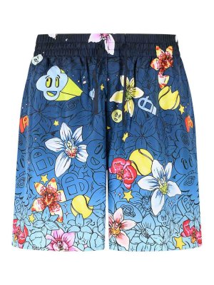 CASABLANCA: Shorts - Shorts - Azul