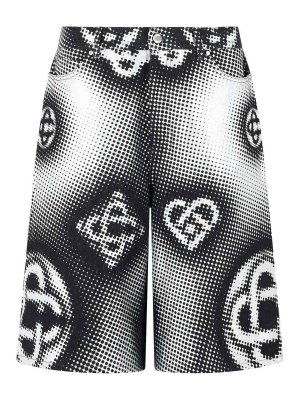 CASABLANCA: Shorts - Shorts - Azul Oscuro