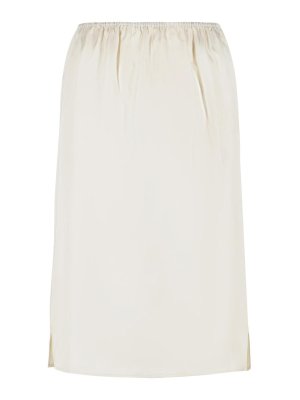 LOULOU STUDIO: ニーレングススカート＆ミディ丈 - 膝丈/ミディスカート - 白