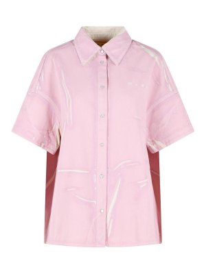 Marni: shirts - Pink Cotton Shirt
