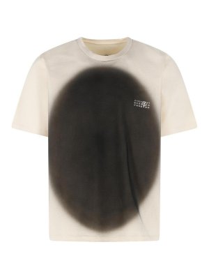 MM6 MAISON MARGIELA: Camisetas - Camiseta - Crema
