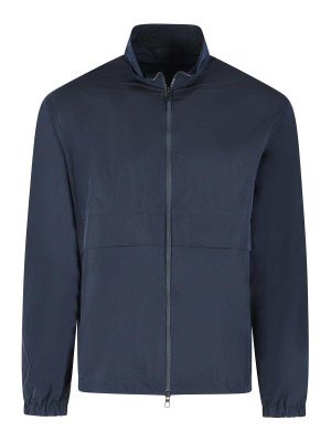 MONCLER: casual jackets - Rastaban Midnight Polyamide Foldable Jacket