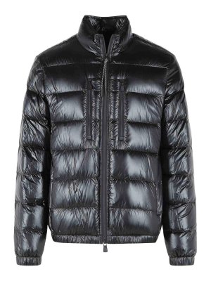 MONCLER: Kurze Daunenjacken - Daunenjacke - Schwarz