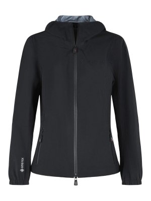 MONCLER: giacche casual - Giacca a vento nera Valles