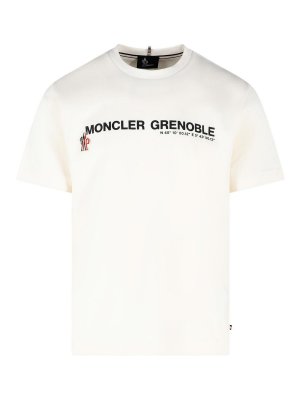 MONCLER: Camisetas - Camiseta - Blanco