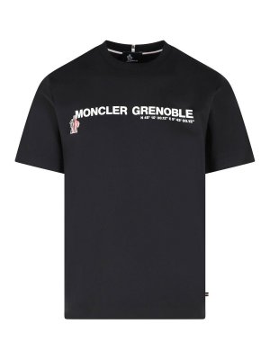 MONCLER: Camisetas - Camiseta - Negro