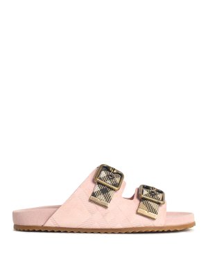 BURBERRY: Sandalen - Sandalen - Nude