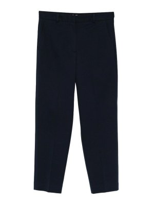 CIRCOLO 1901: pantaloni casual - Eleganti pantaloni a sigaretta blu scuro