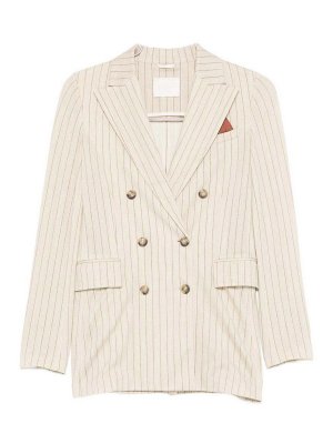 CIRCOLO 1901: Blazer - Blazer - Beige