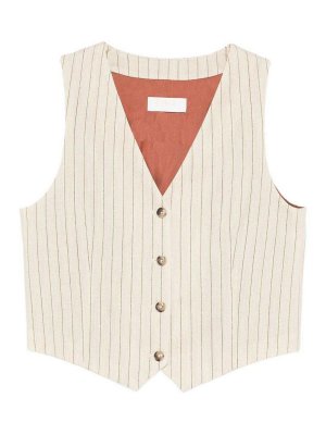 CIRCOLO 1901: Chalecos - Chaleco - Beis