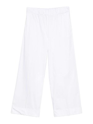 D.EXTERIOR: Pantalones casual - Pantalón Casual - Blanco