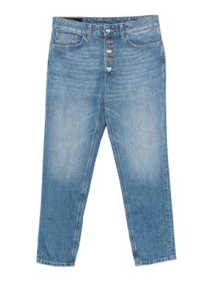 DONDUP: Jeans Rectos - Vaqueros Rectos - Azul