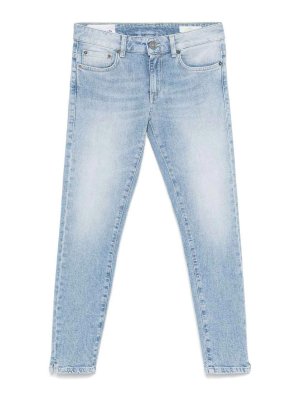 DONDUP: straight leg jeans - Rose Jeans Slim