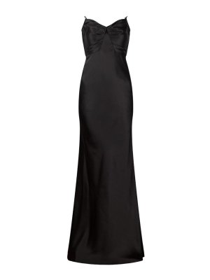 ELISABETTA FRANCHI: Maxi robe - Maxi Robe - Noir