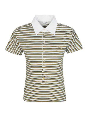 GOLDEN GOOSE: ポロシャツ - ポロシャツ - 白