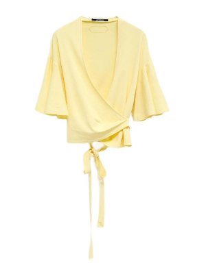 JACQUEMUS: Pull col rond - Pull Col Rond - Jaune