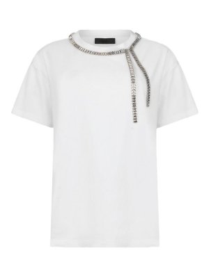 Liu Jo: T-shirts - T-Shirt - Blanc