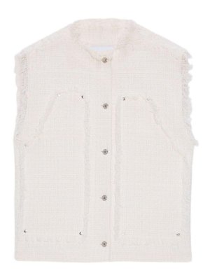 m.s.g.m.: Chalecos - Chaleco - Blanco