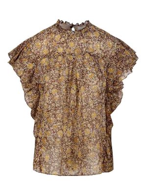 Isabel Marant Etoile: Top e canotte - Top marrone
