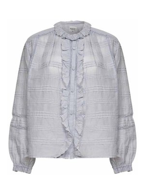 Isabel Marant Etoile: Camisas - Camisa - Azul Claro