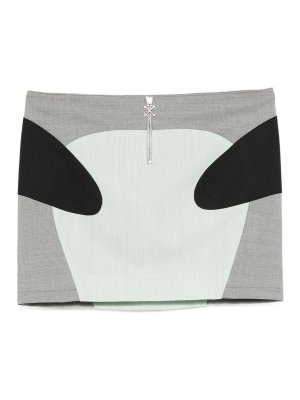 OFF-WHITE: Minifaldas - Minifalda - Azul