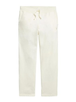 POLO RALPH LAUREN: polo - Pantaloni in jersey di cotone Ecr