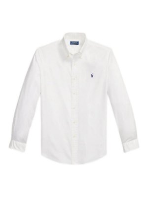 POLO RALPH LAUREN: polo shirts - White Shirt With Polo Pony Logo