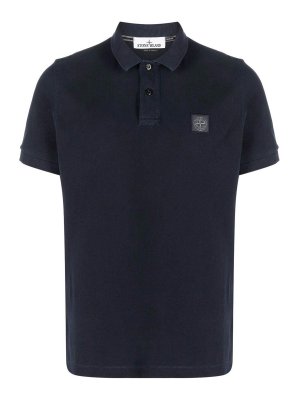 STONE ISLAND: Poloshirts - Poloshirt - Blau