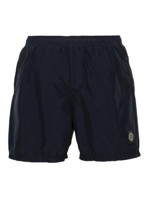 STONE ISLAND: Badeanzüge und Badehosen - Badehose - Blau
