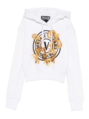 VERSACE JEANS: スウェット＆セーター - スウェットシャツ/セーター - 白
