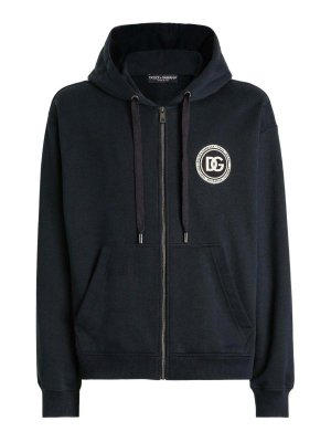 DOLCE & GABBANA: Sweatshirts und Pullover - Sweatshirt - Blau