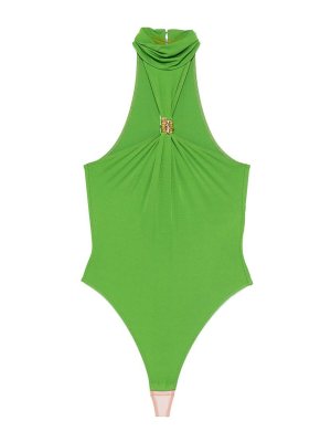 ELISABETTA FRANCHI: Tops & Débardeurs - Top - Vert