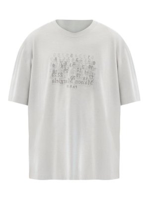 Maison Margiela: Tシャツ - Tシャツ - グレー