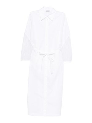 PESERICO: Vestidos media pierna - Vestido Midi - Blanco