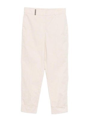 PESERICO: Pantaloni sartoriali - Pantaloni Beige Con Pieghe