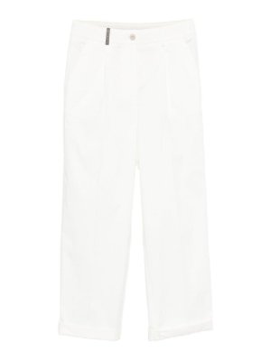 PESERICO: テーラードトラウザー - テーラードパンツ - 白