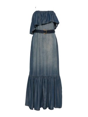 Pinko: Maxikleider - Maxikleid - Blau